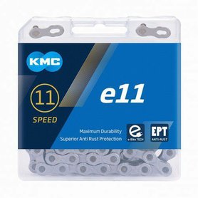 Řetěz KMC E11 EPT nereznoucí stříbrný box